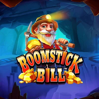 Boomstick Bill slot logo by High Limit Studio at Cowboy Spin Casino