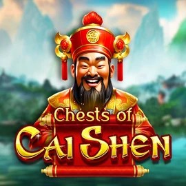 Chests of Cai Shen game by Pragmatic Play – logo hosted on Cowboy Spin Casino