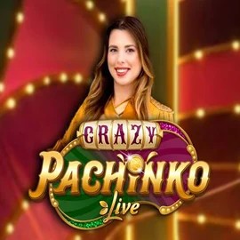 Crazy Pachinko casino game by Evolution – featured logo at Cowboy Spin Casino