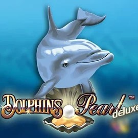 Dolphins Pearl Deluxe online game logo by Novomatic on cowboyspin-casino.it