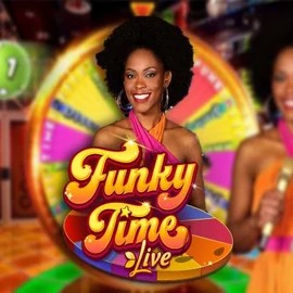 Funky Time by Evolution, showcased at cowboyspin-casino.it – game logo
