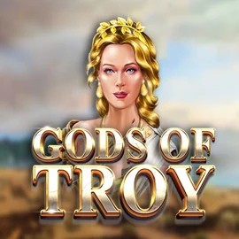 Gods of Troy by Red Tiger Gaming, showcased at cowboyspin-casino.it – game logo