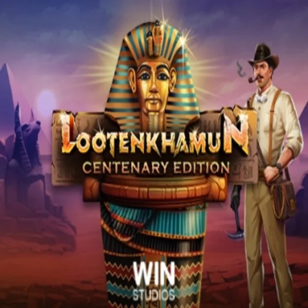 Loot'en Khamun the Dead Sea Scrolls online game logo by Win Studios on cowboyspin-casino.it