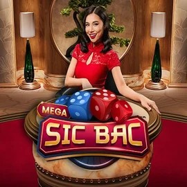 Mega Sic Bac slot logo by Pragmatic Play at Cowboy Spin Casino