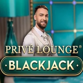 Official Live Casino logo: Privé Lounge Blackjack by Pragmatic Play at Cowboy Spin Casino
