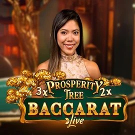 Prosperity Tree Baccarat game by Evolution – logo hosted on Cowboy Spin Casino