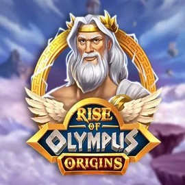 Rise of Olympus Origins slot logo by Play'n GO at Cowboy Spin Casino