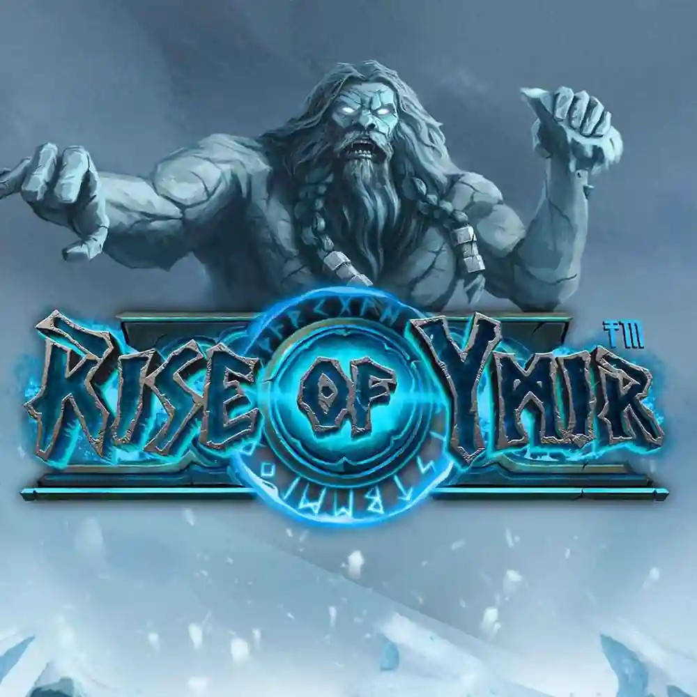Rise of Ymir online game logo by Hacksaw Gaming on cowboyspin-casino.it