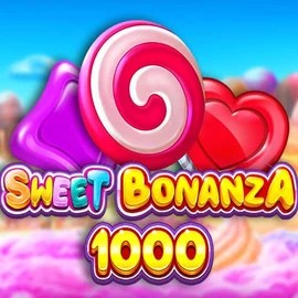 Official Slots logo: Sweet Bonanza 1000 by Pragmatic Play at Cowboy Spin Casino